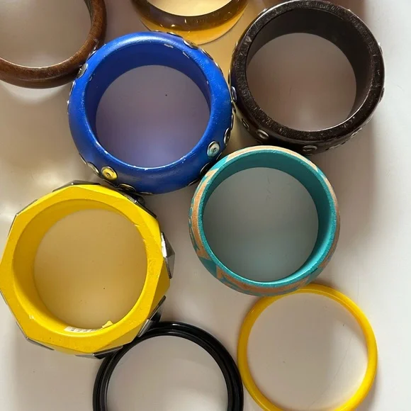 Stylish Multicolor Bangle Set - Picture 11 of 16